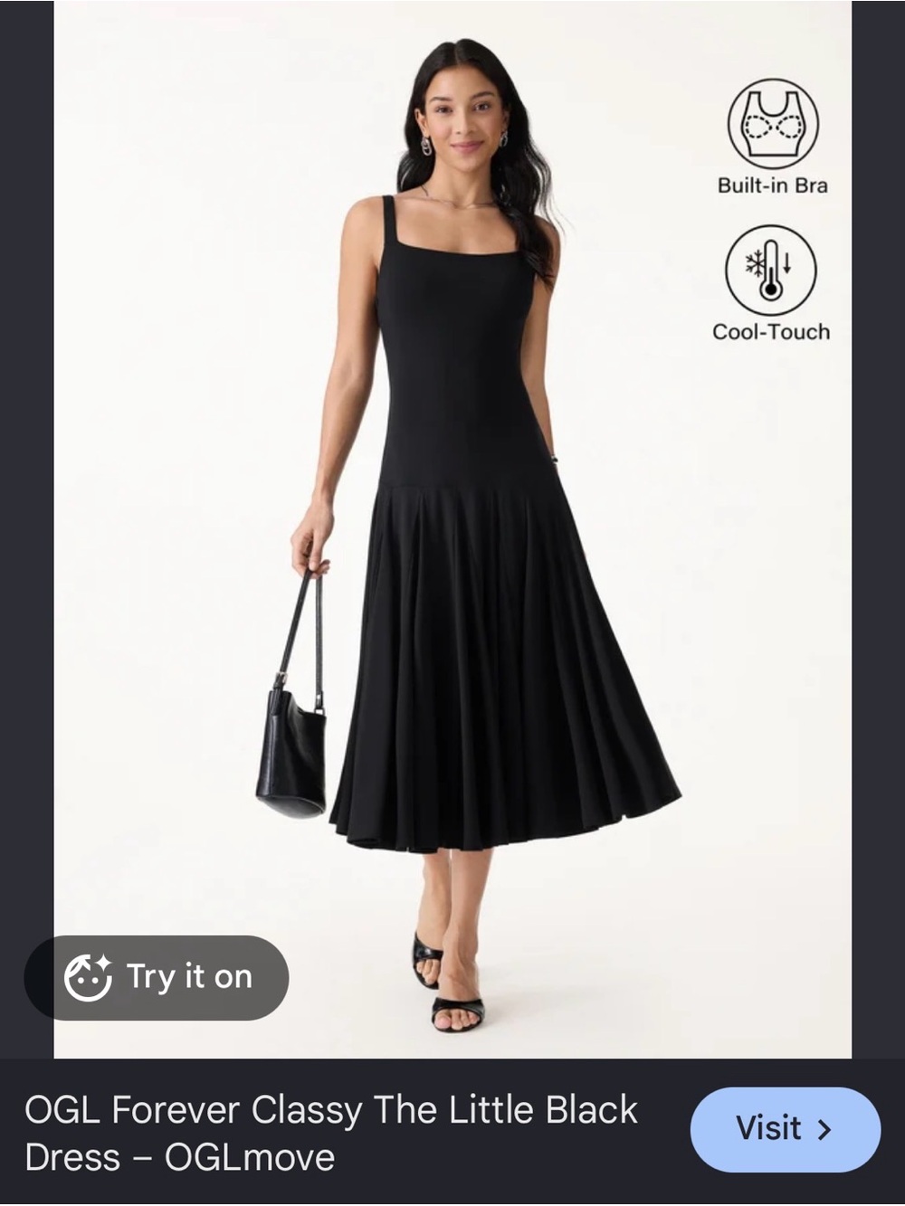 OGL Black Maxi Dress NWT